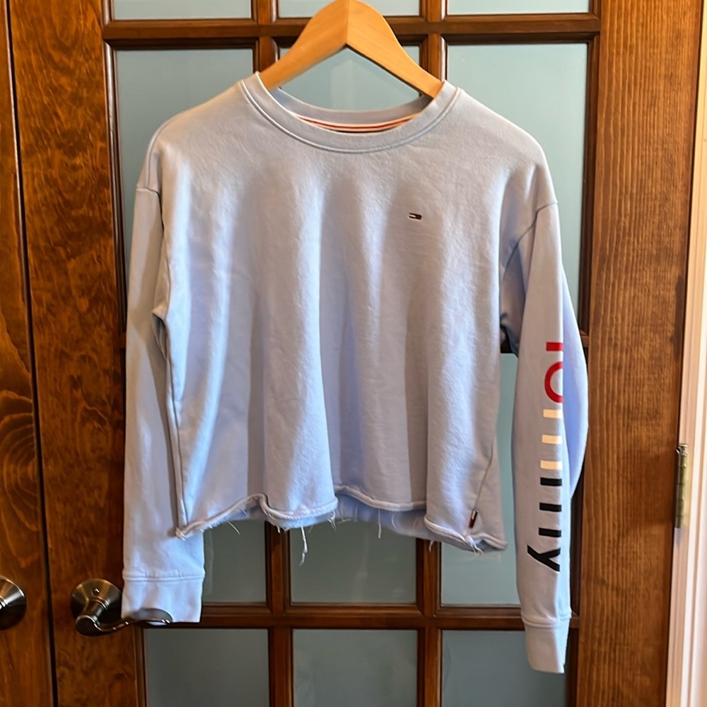 Light blue Tommy Hilfiger sweatshirt